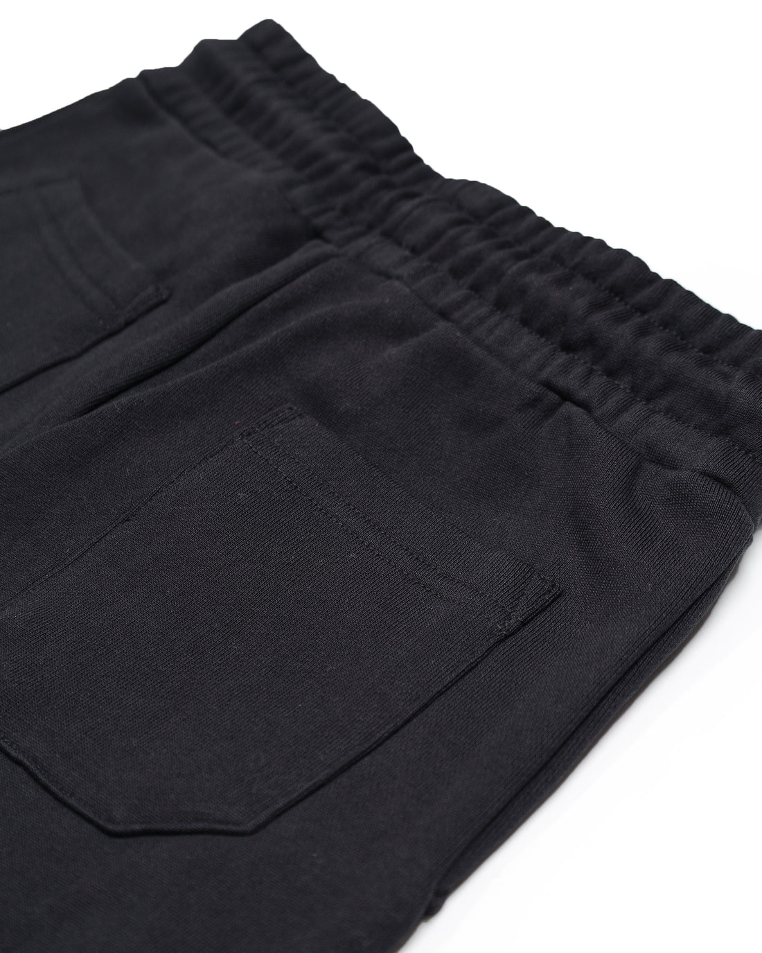 SILVER DRIP OVER PANTS BLACK