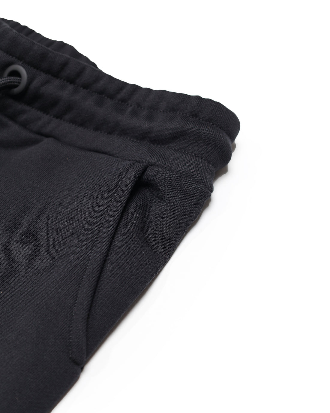 SILVER DRIP OVER PANTS BLACK