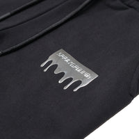 SILVER DRIP OVER PANTS BLACK