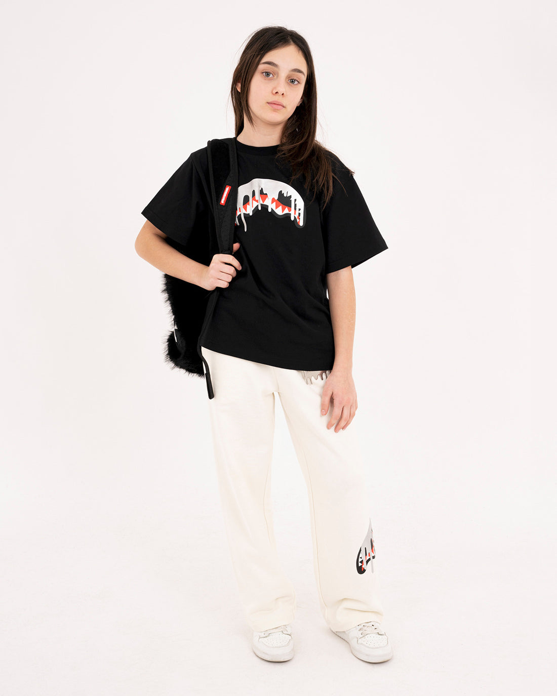 SILVER DRIP OVER PANTS