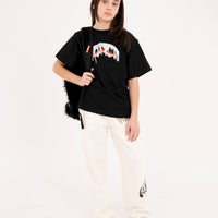 SILVER DRIP OVER PANTS