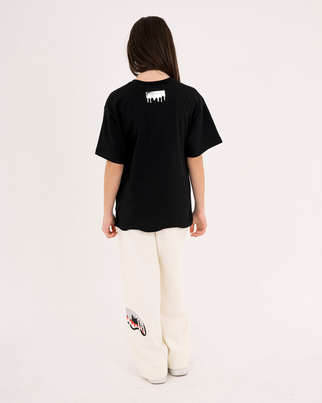 SILVER DRIP OVER PANTS