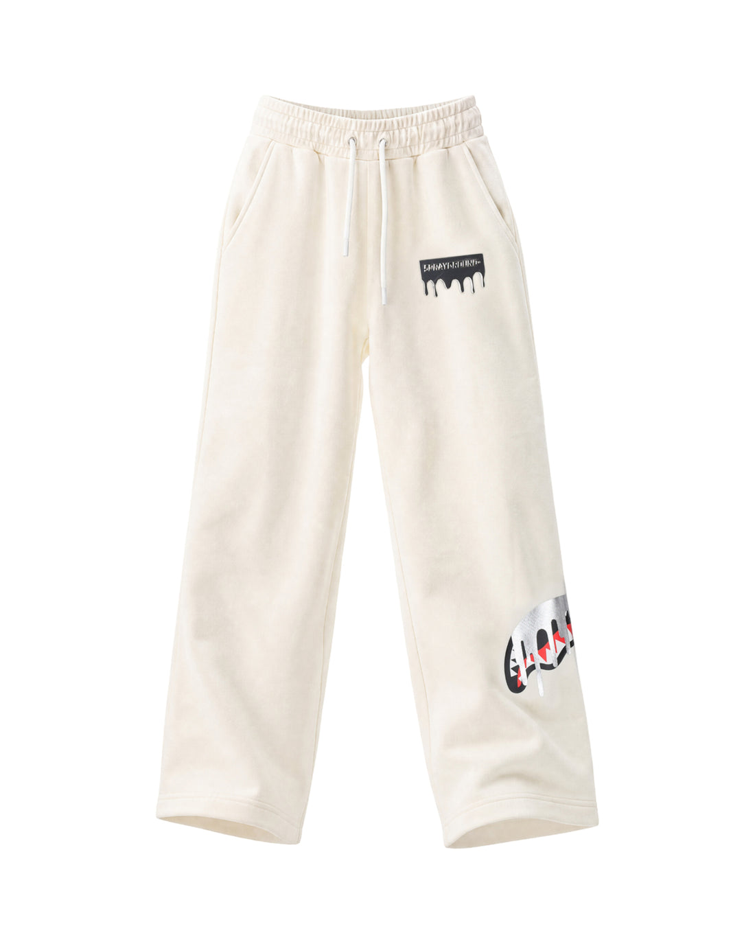 SILVER DRIP OVER PANTS