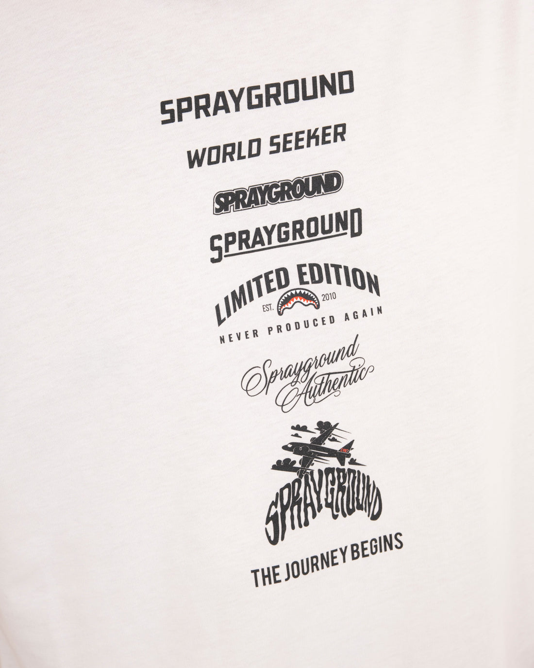 ALL THE SPRAYGROUND NEW REGULAR T-SHIRT
