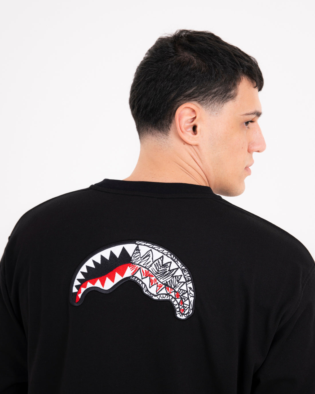SKETCH SHARK LONG T-SHIRT