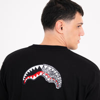SKETCH SHARK LONG T-SHIRT