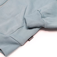 SPRAYGROUND TAG FULL-ZIP PERFECT HOODIE SMOKE BLUE