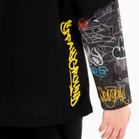 SPRAYGROUND TAG DOUBLE OVER T-SHIRT