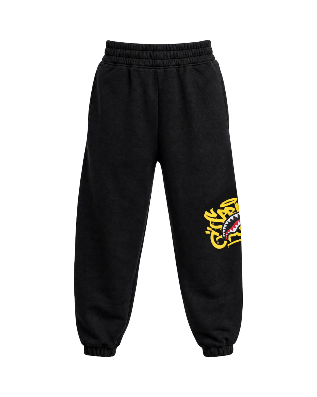 SPRAYGROUND TAG BAGGY PANTS BLACK