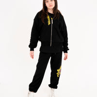 SPRAYGROUND TAG BAGGY PANTS BLACK