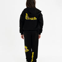 SPRAYGROUND TAG BAGGY PANTS BLACK