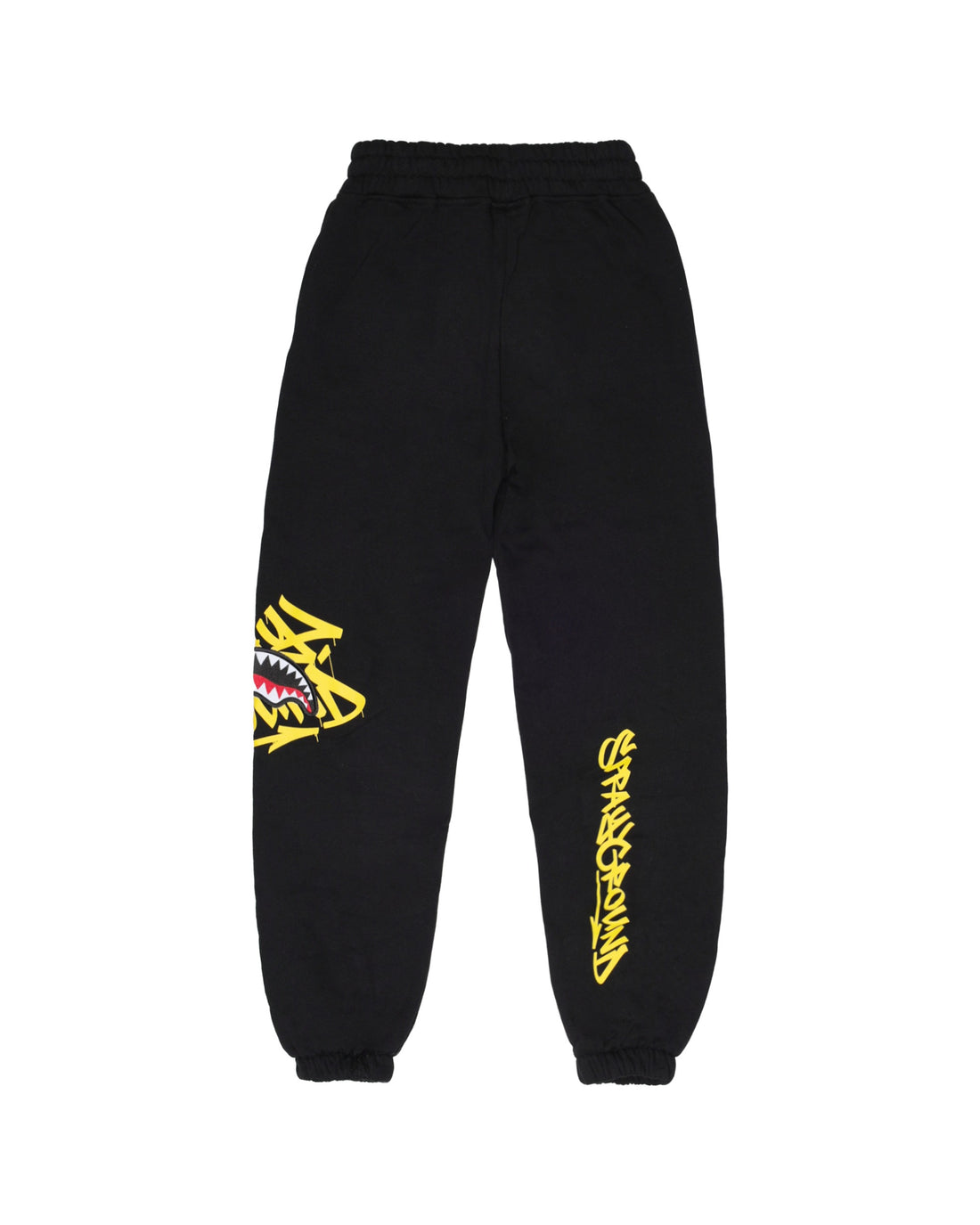 SPRAYGROUND TAG BAGGY PANTS BLACK