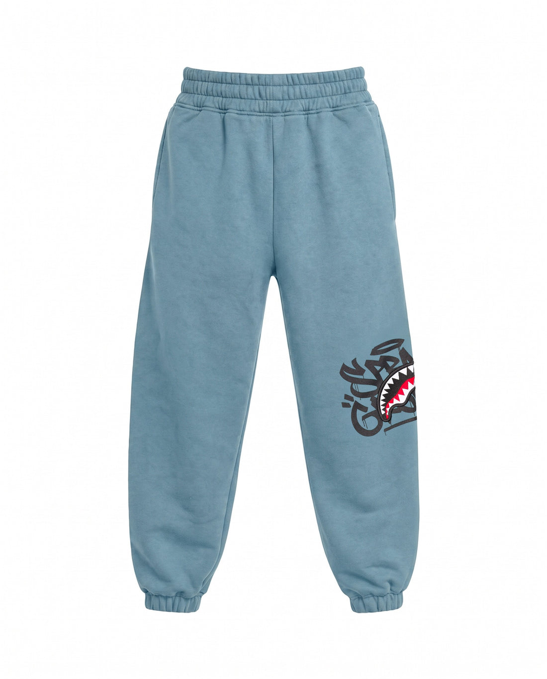 SPRAYGROUND TAG BAGGY PANTS SMOKE BLUE