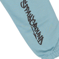 SPRAYGROUND TAG BAGGY PANTS SMOKE BLUE