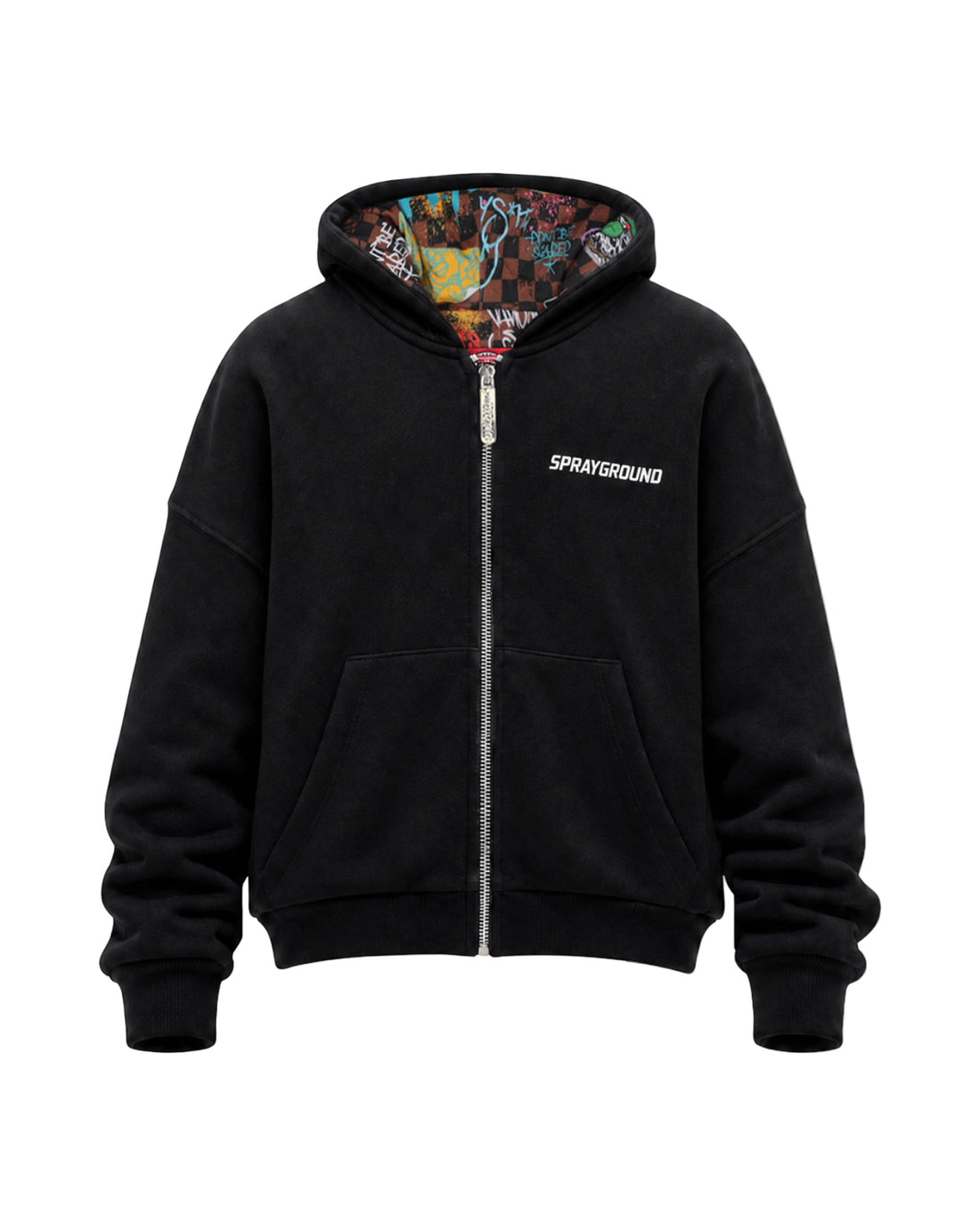 HANG IN THERE GRAFFITI COMFY FULL-ZIP