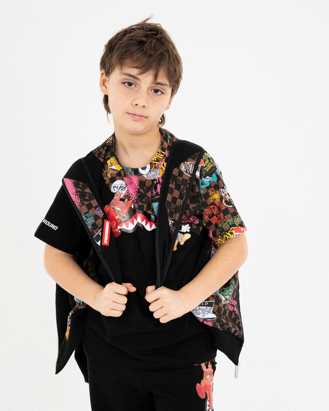 HANG IN THERE GRAFFITI COMFY FULL-ZIP