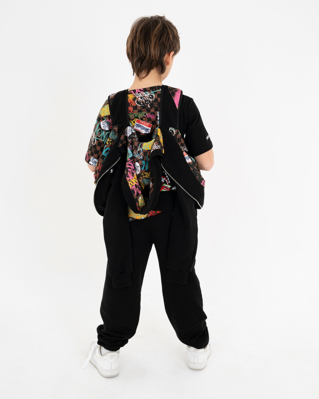 HANG IN THERE GRAFFITI COMFY FULL-ZIP