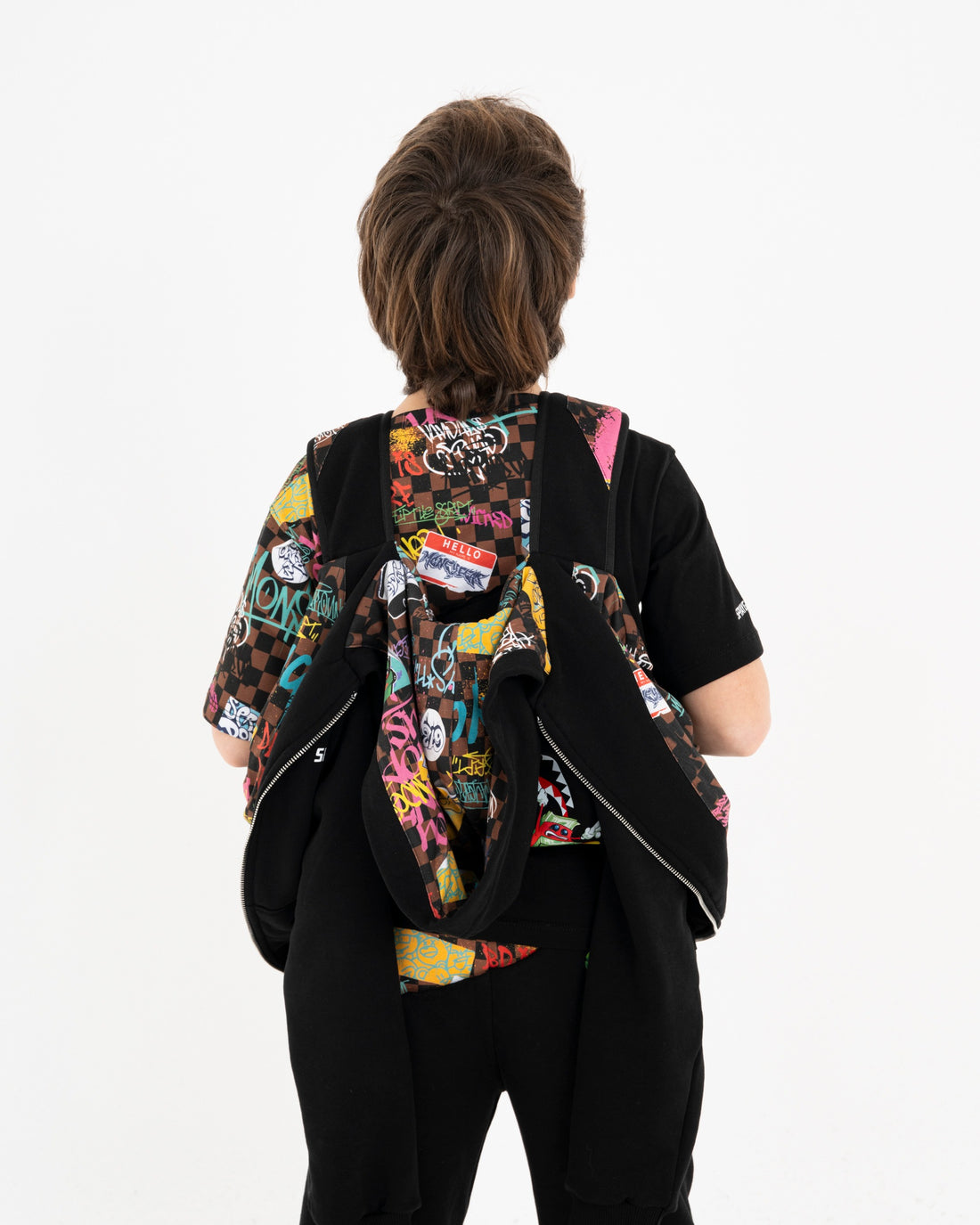 HANG IN THERE GRAFFITI COMFY FULL-ZIP