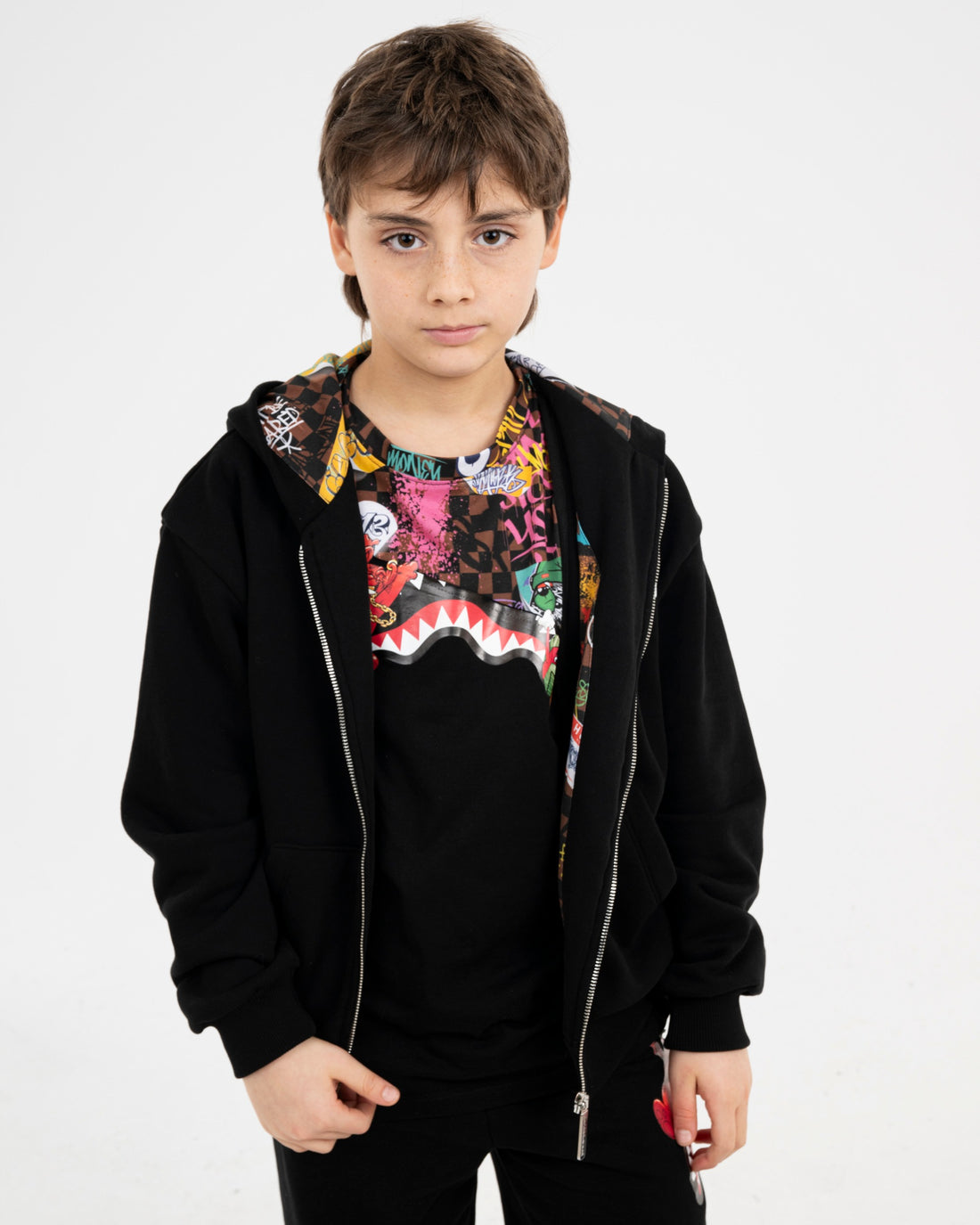 HANG IN THERE GRAFFITI COMFY FULL-ZIP