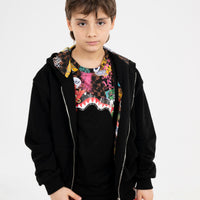HANG IN THERE GRAFFITI COMFY FULL-ZIP