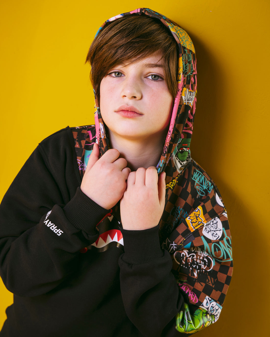 HANG IN THERE GRAFFITI REGULAR HOODIE