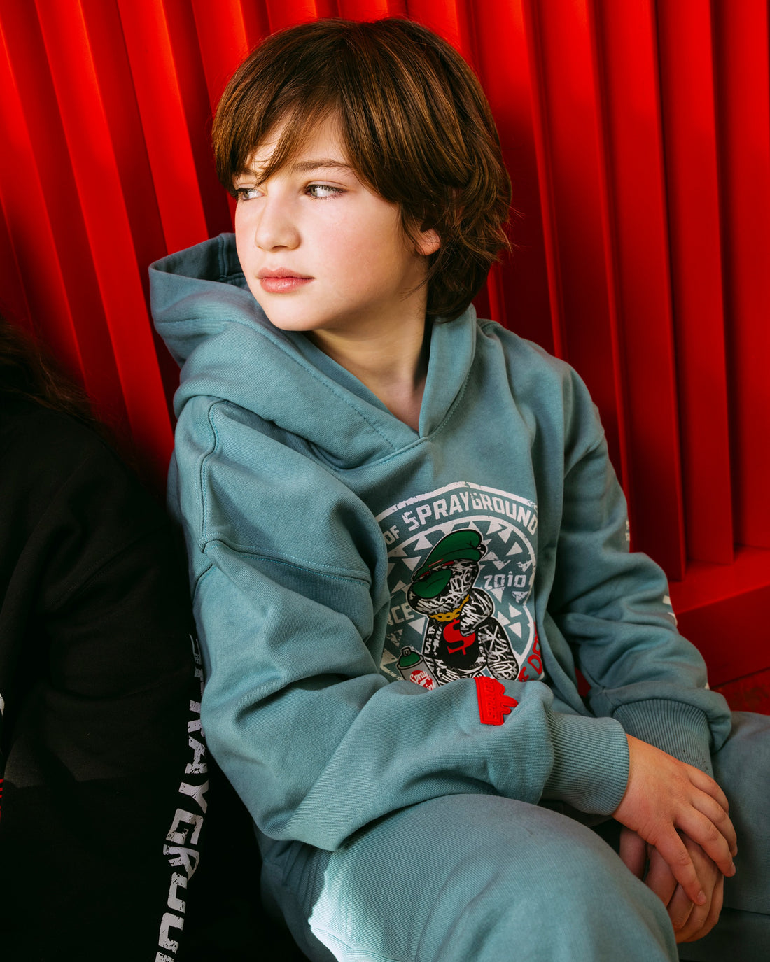 CREATIVE DEPT. PERFECT HOODIE SMOOKE BLUE