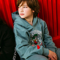 CREATIVE DEPT. PERFECT HOODIE SMOOKE BLUE