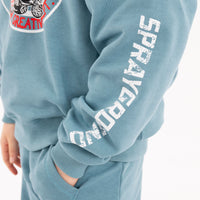 CREATIVE DEPT. PERFECT HOODIE SMOOKE BLUE