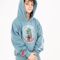 CREATIVE DEPT. PERFECT HOODIE SMOOKE BLUE