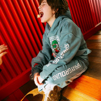 CREATIVE DEPT. PERFECT HOODIE SMOOKE BLUE