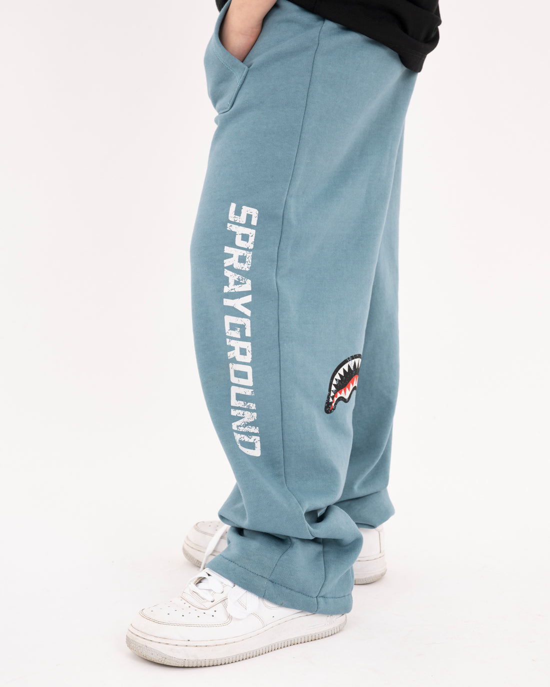 CREATIVE DEPT. OVER PANTS SMOKE BLUE