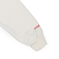 PAINTED DIABLO OVER HOODIE IVORY