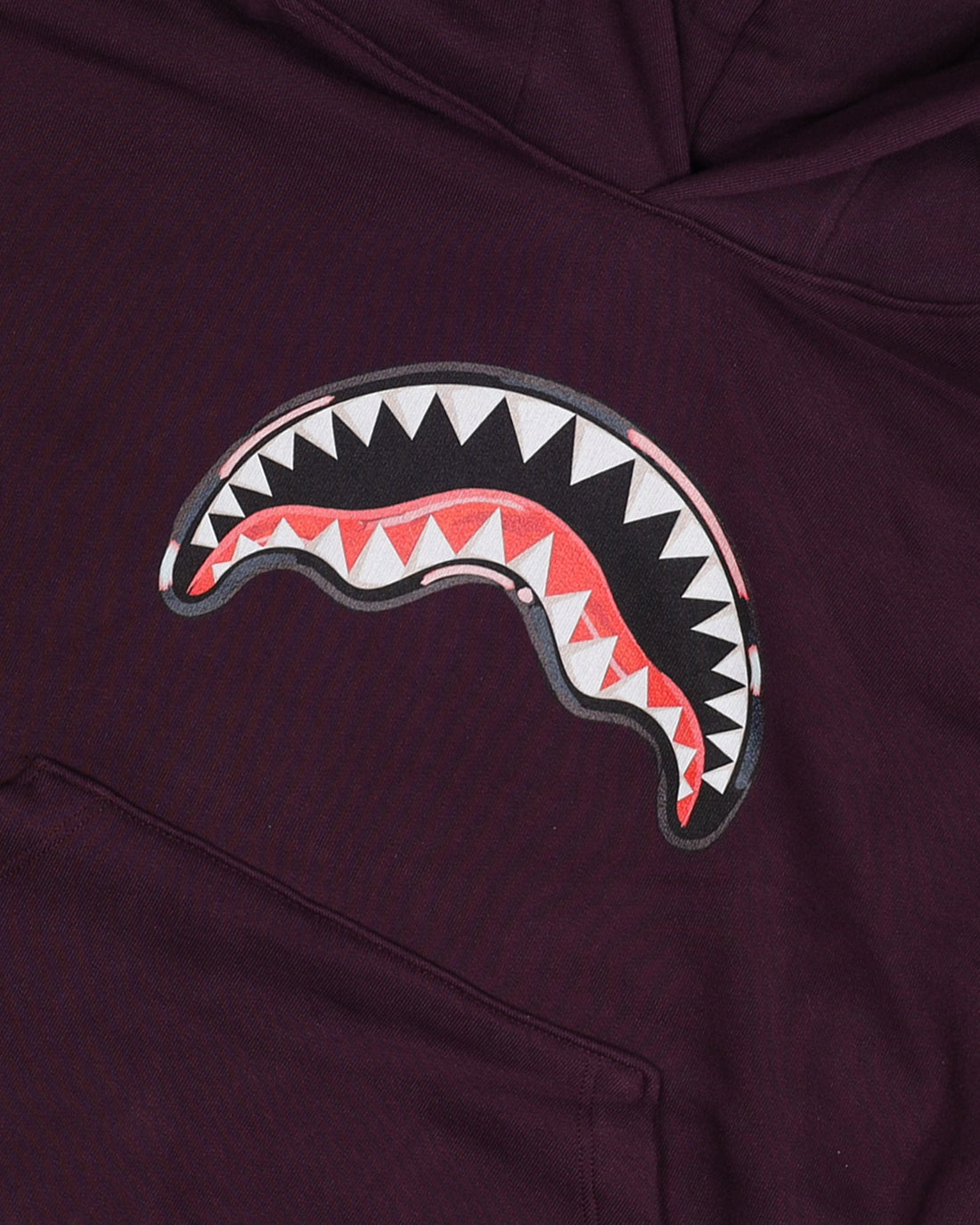 PAINTED DIABLO OVER HOODIE PURPLE