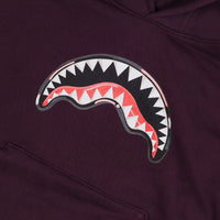 PAINTED DIABLO OVER HOODIE PURPLE