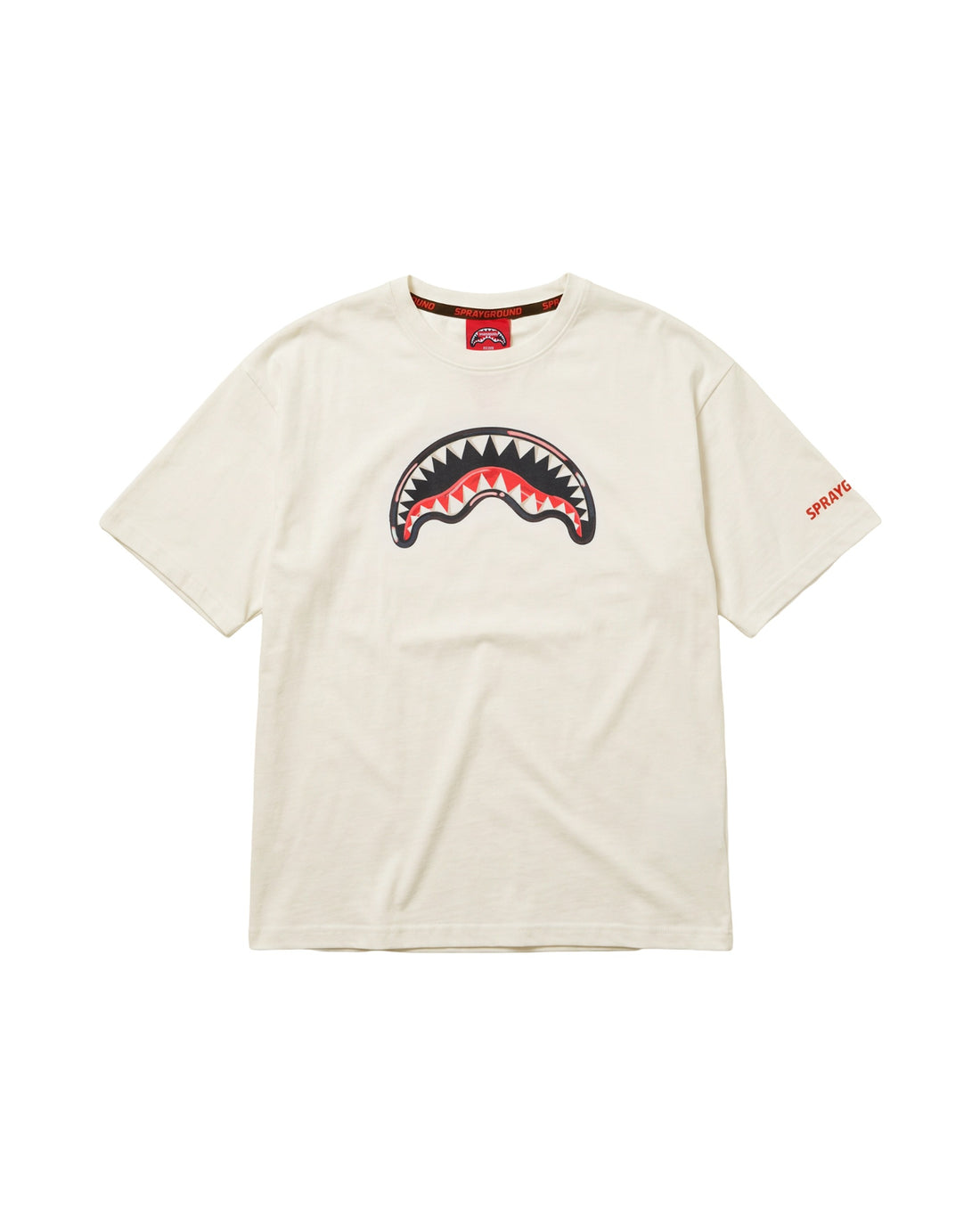 PAINTED DIABLO OVER T-SHIRT IVORY