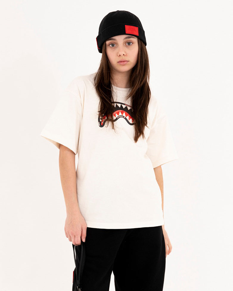 PAINTED DIABLO OVER T-SHIRT IVORY