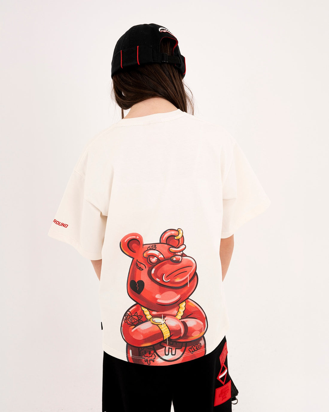 PAINTED DIABLO OVER T-SHIRT IVORY