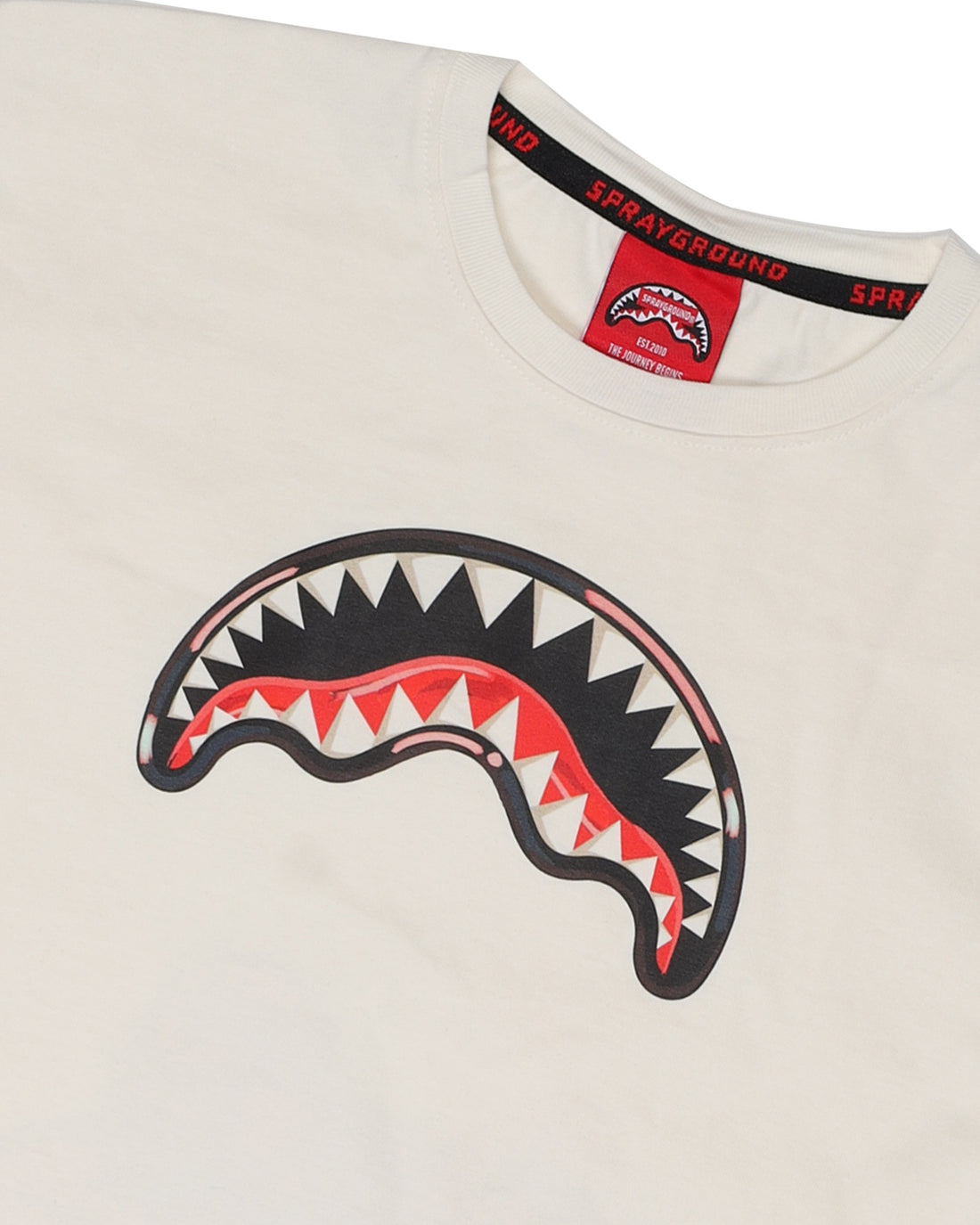 PAINTED DIABLO OVER T-SHIRT IVORY