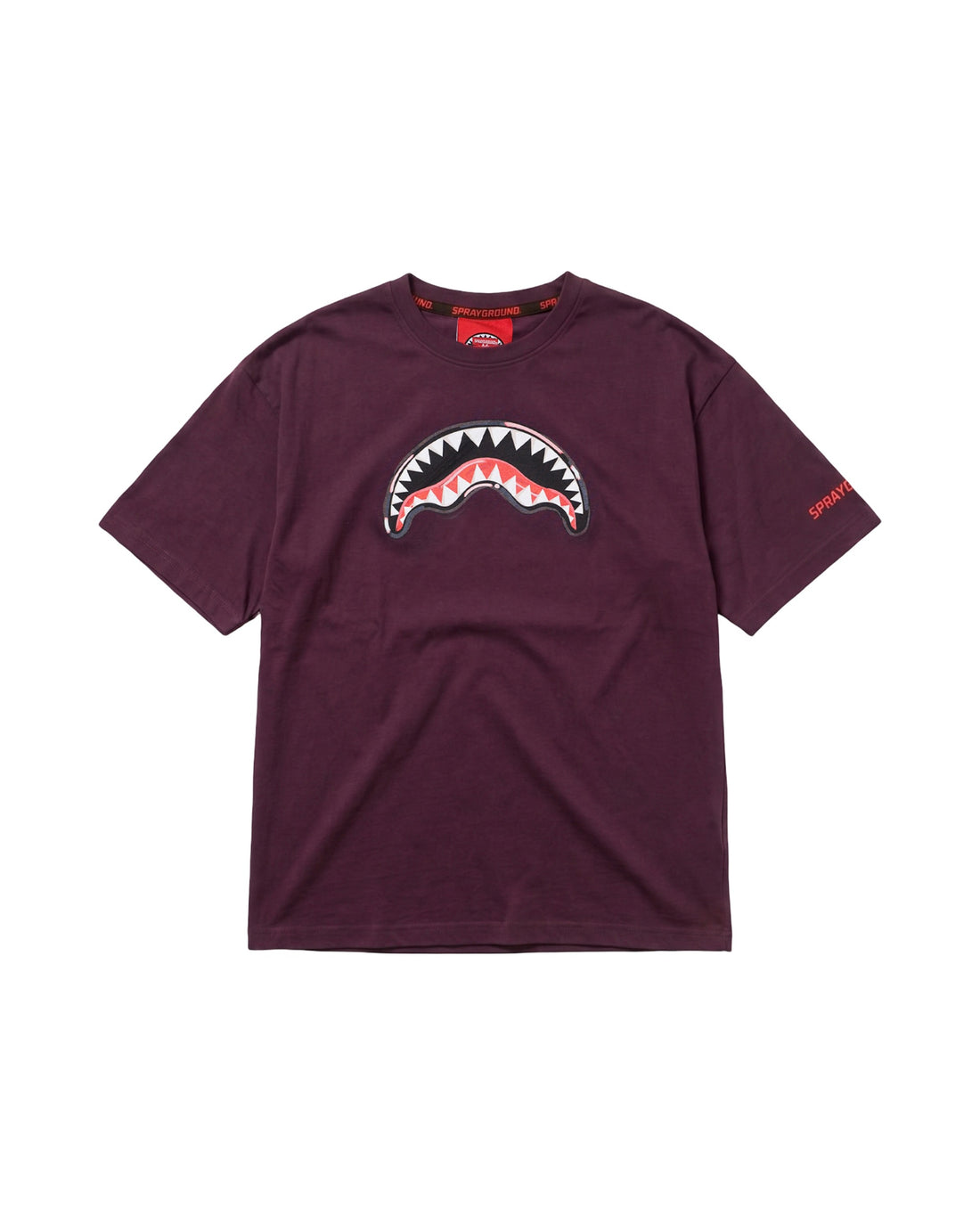 PAINTED DIABLO OVER T-SHIRT PURPLE