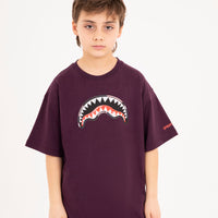 PAINTED DIABLO OVER T-SHIRT PURPLE