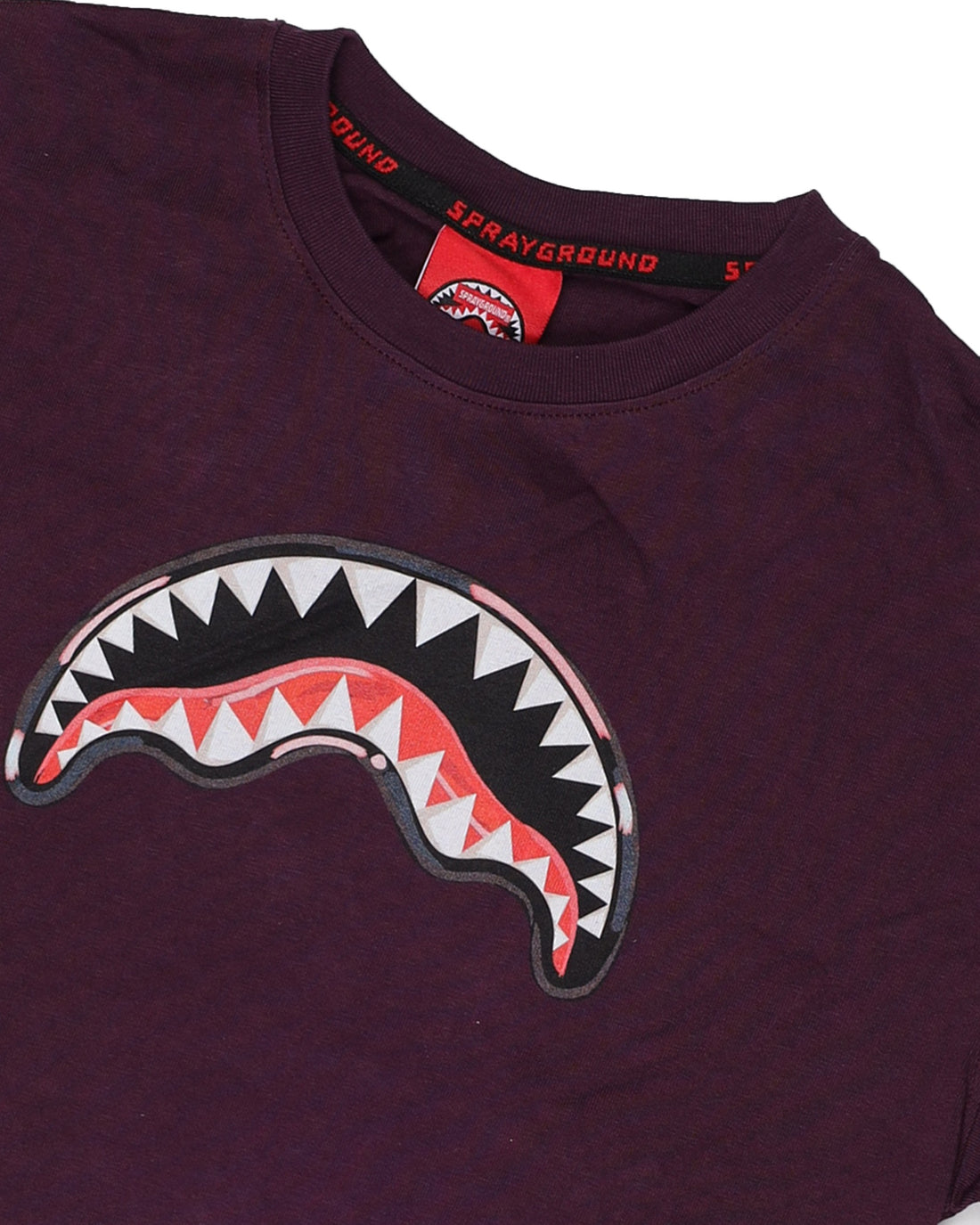 PAINTED DIABLO OVER T-SHIRT PURPLE