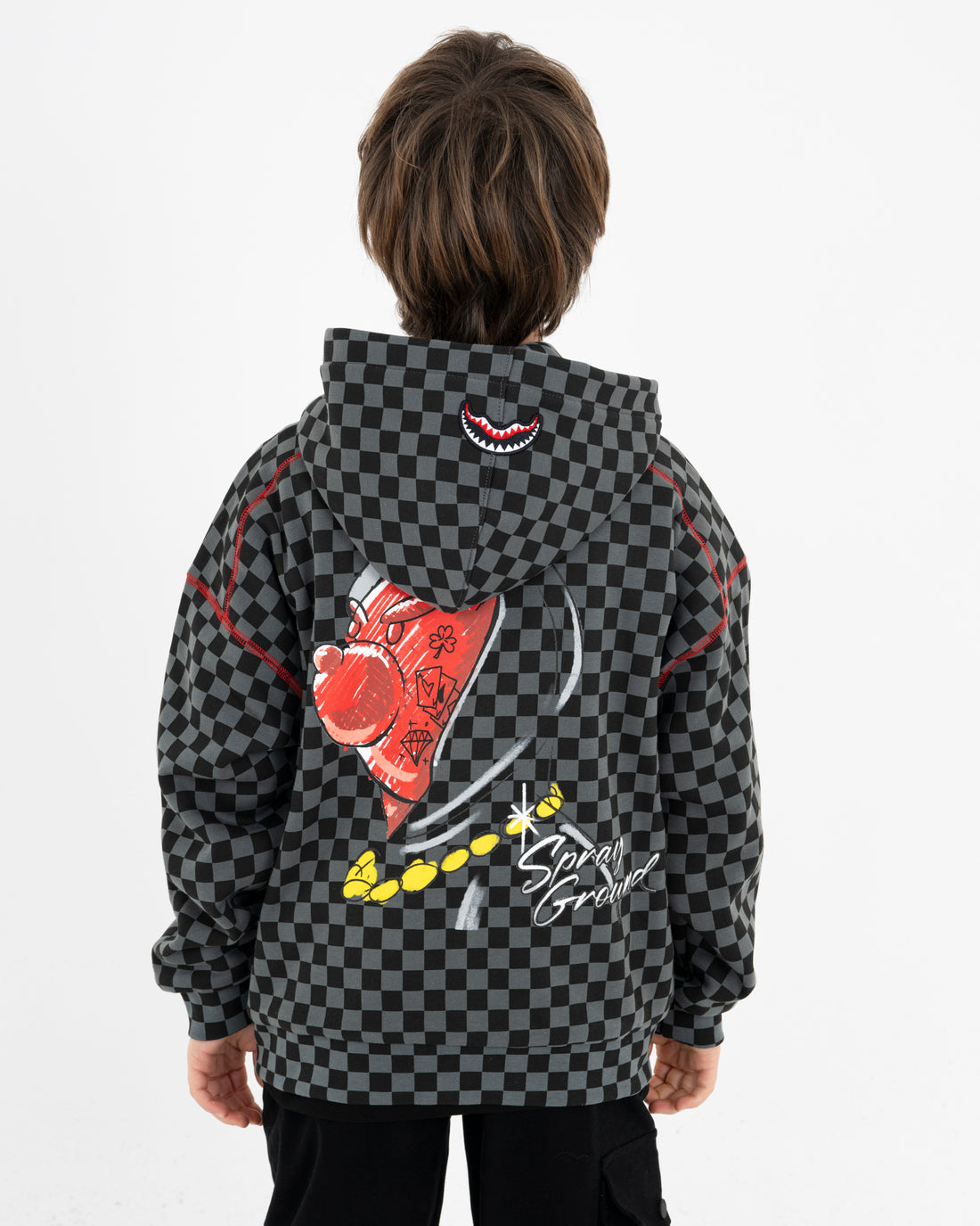 DIABLO BEAR IN THE CHECKERED OVER FULL-ZIP