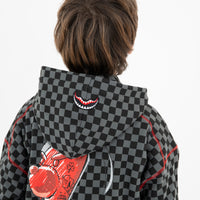 DIABLO BEAR IN THE CHECKERED OVER FULL-ZIP