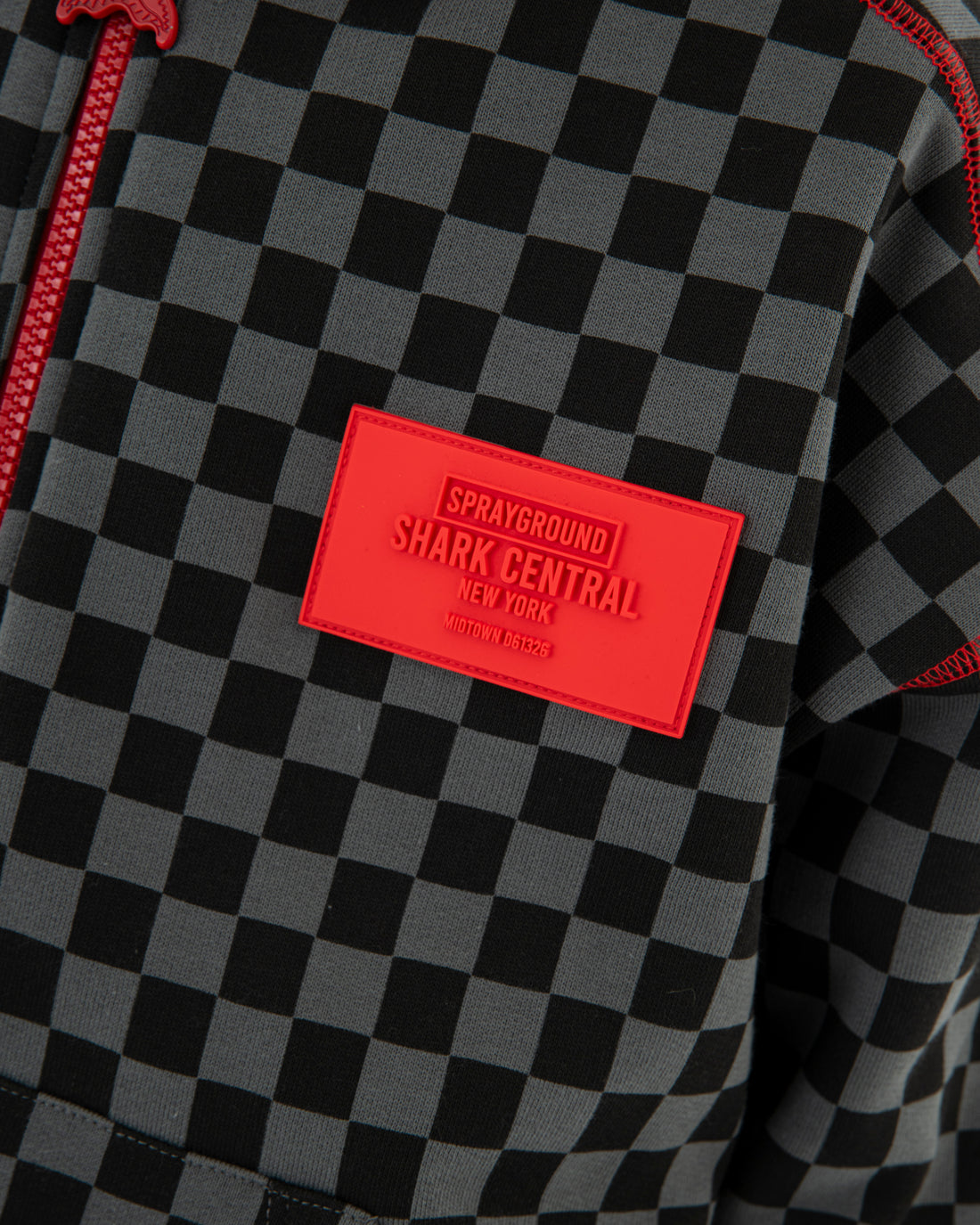 DIABLO BEAR IN THE CHECKERED OVER FULL-ZIP