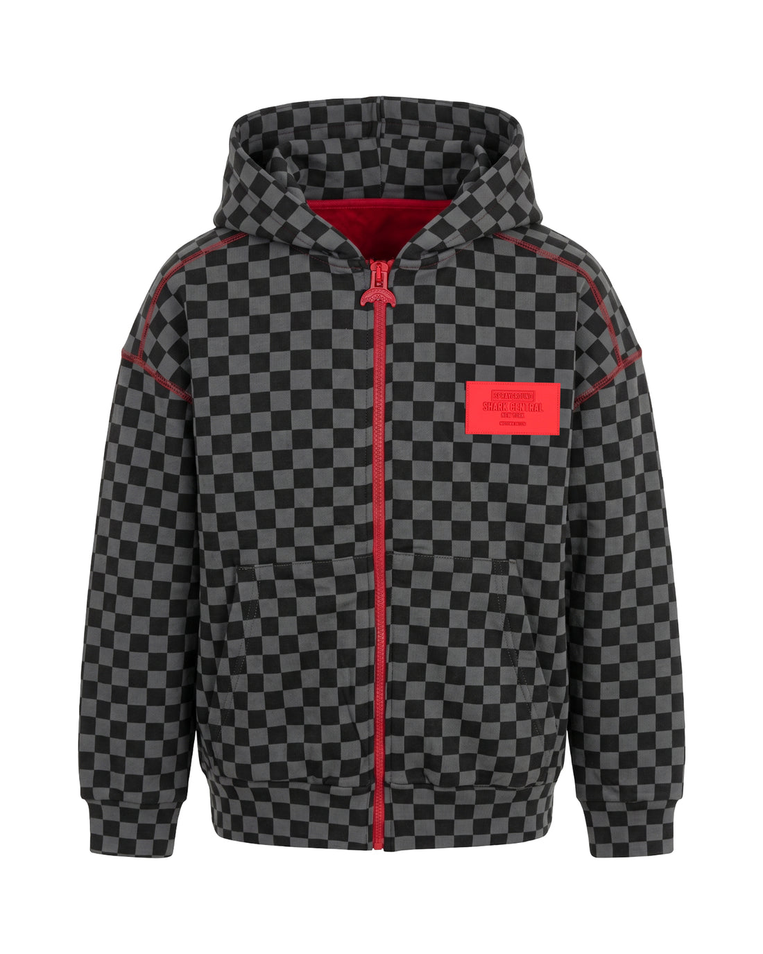 DIABLO BEAR IN THE CHECKERED OVER FULL-ZIP