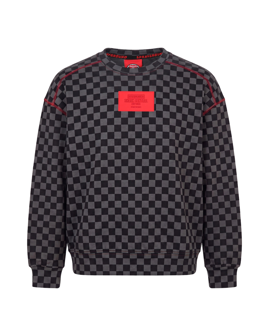 DIABLO BEAR IN THE CHECKERED OVER CREWNECK