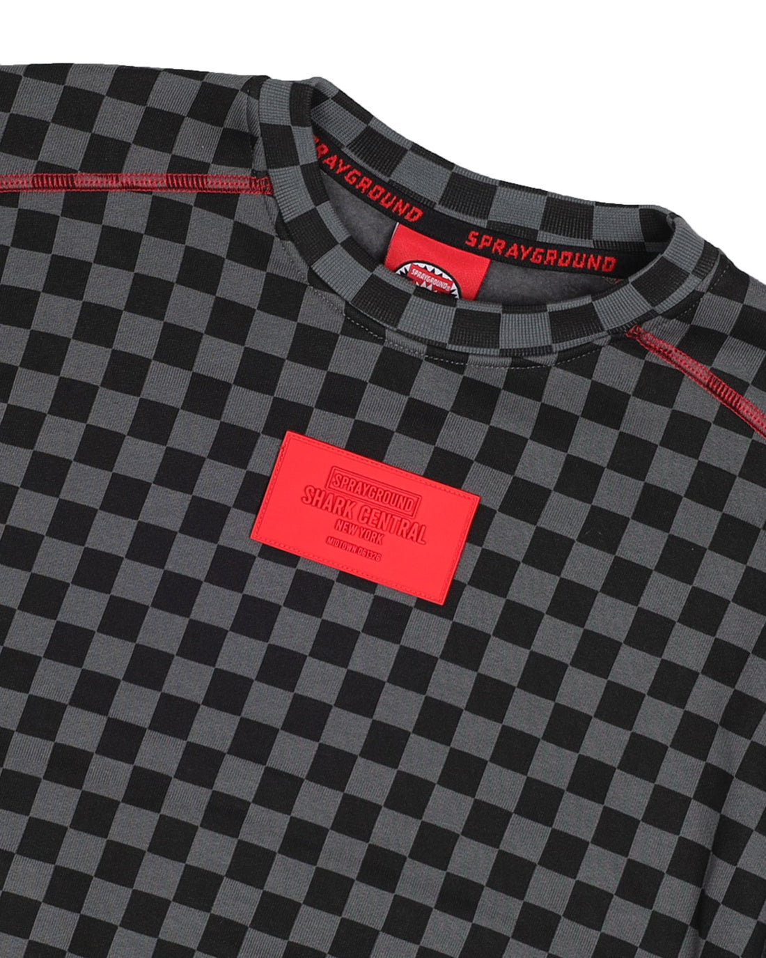 DIABLO BEAR IN THE CHECKERED OVER CREWNECK