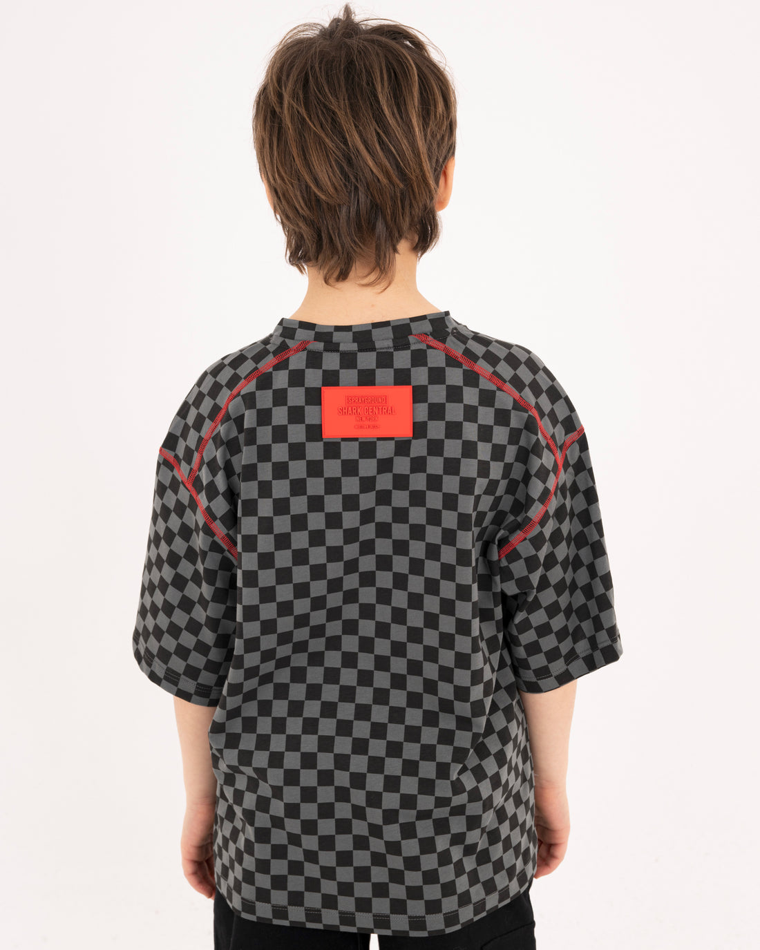 DIABLO BEAR IN THE CHECKERED OVER T-SHIRT