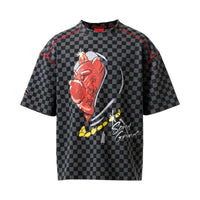 DIABLO BEAR IN THE CHECKERED OVER T-SHIRT