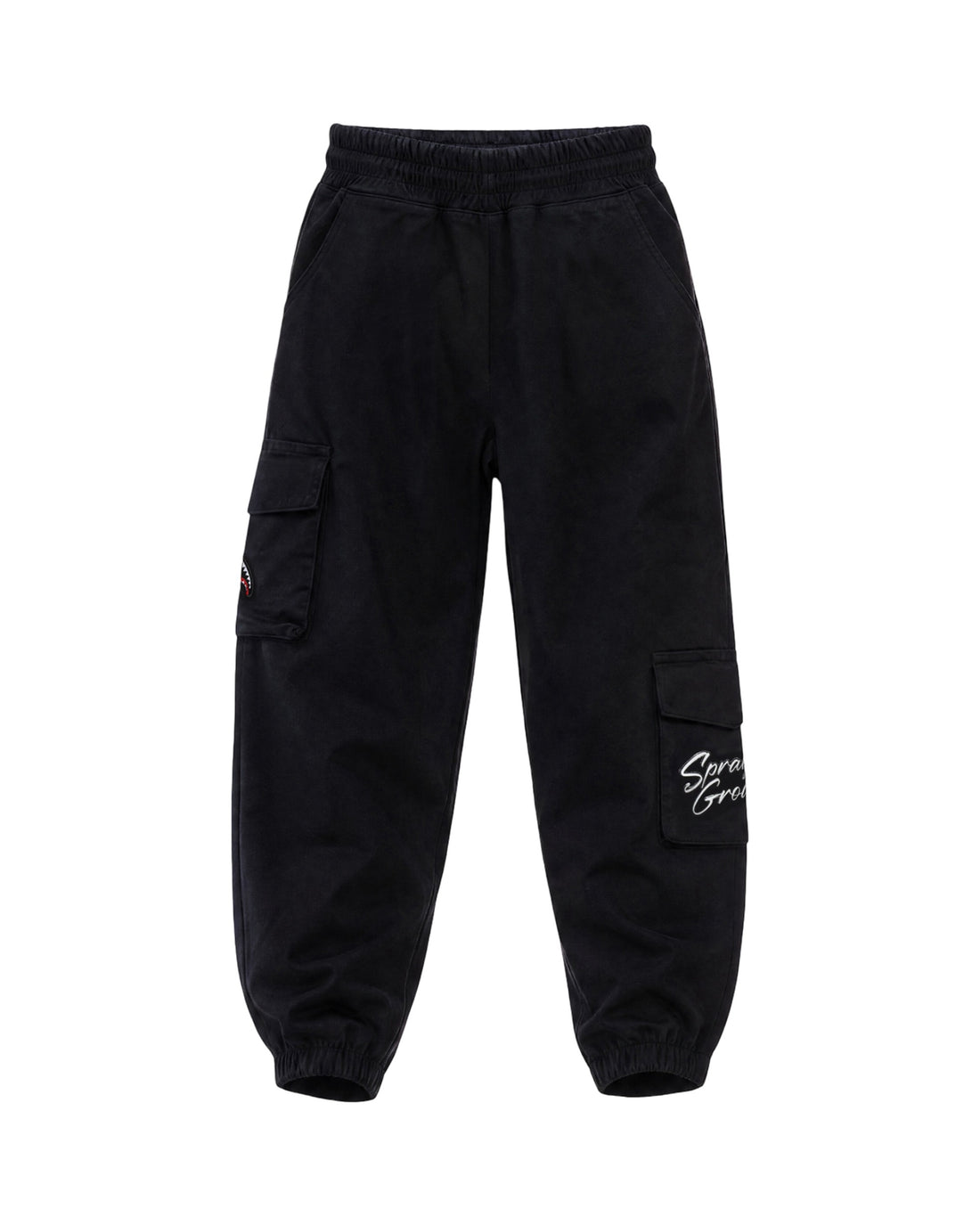 DIABLO BEAR SILVER SIGN BAGGY PANTS